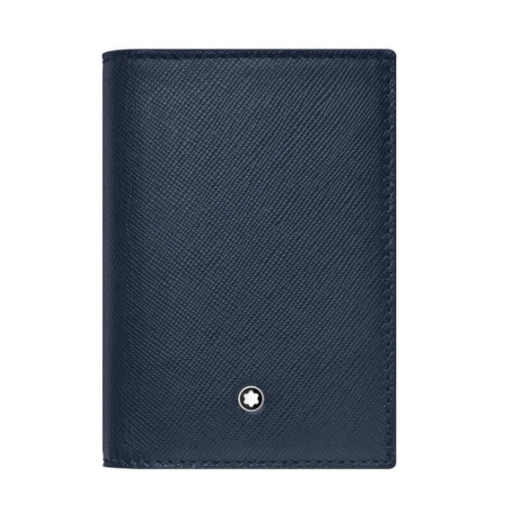 Porta Cartões Card Holder Montblanc SARTORIAL Azul | Ref. 238.128590