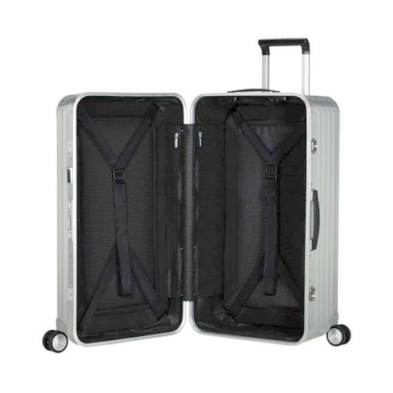 Samsonite Mala de Viagem Trunk 80cm 4R Spinner LITE-BOX ALU Alumínio | Ref. 92CS000508