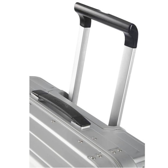 Samsonite Trolley Médio 69cm 4R Spinner LITE-BOX ALU Alumínio | Ref. 92CS000208