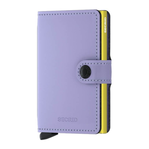 Secrid MINIWALLET Matte Lila Lime | Ref. 297.20MM-LL