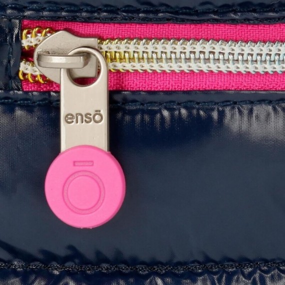 Estojo Escolar Triplo Enso MAKE A WISH Azul Escuro | Ref. 186.9194321