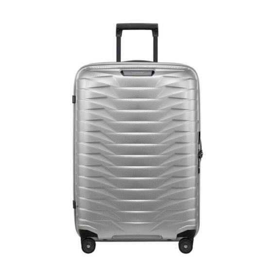 Samsonite Mala/Trolley Média 69cm 4R Spinner PROXIS Prata | Ref. 92CW600225