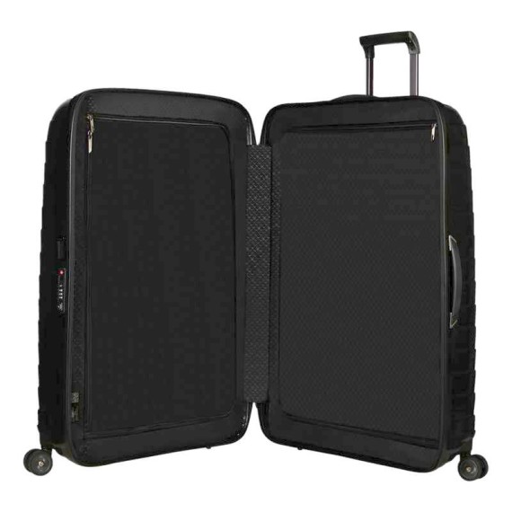 Samsonite Mala/Trolley Gigante 81cm 4R Spinner PROXIS Preta | Ref. 92CW600409