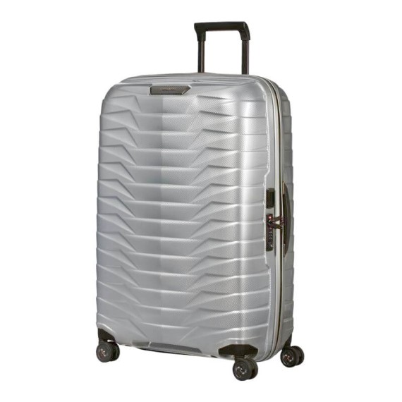 Samsonite Mala/Trolley Grande 75cm 4R Spinner PROXIS Prata | Ref. 92CW600325
