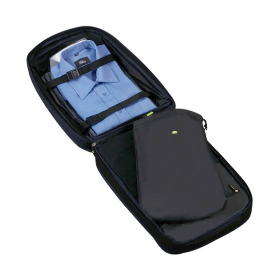 Samsonite Mochila de Viagem p/ Portátil 15.6” Exp SECURIPAK Azul Escuro | Ref. 92KA600201