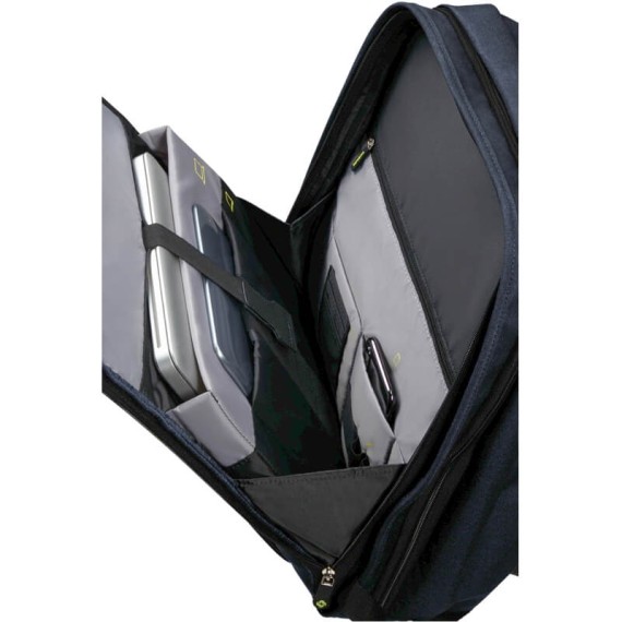 Samsonite Mochila de Viagem p/ Portátil 15.6” Exp SECURIPAK Azul Escuro | Ref. 92KA600201