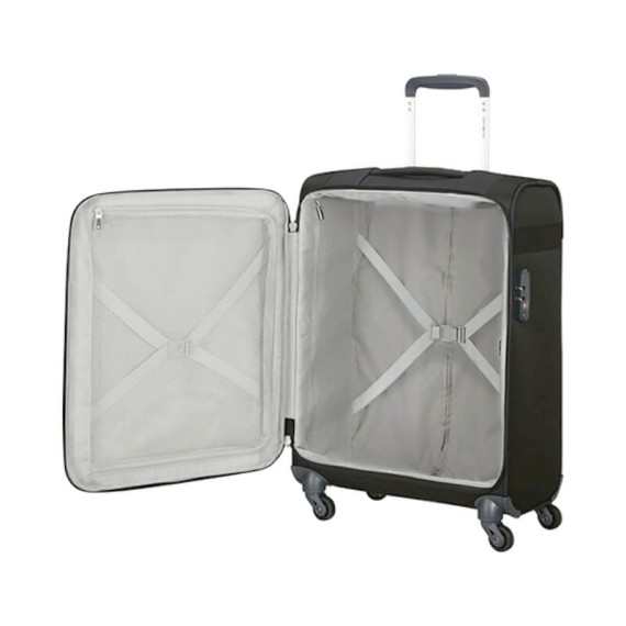 Samsonite Trolley Cabine 55x40cm 4R Spinner CITYBEAT Preto | Ref. 92KA700309