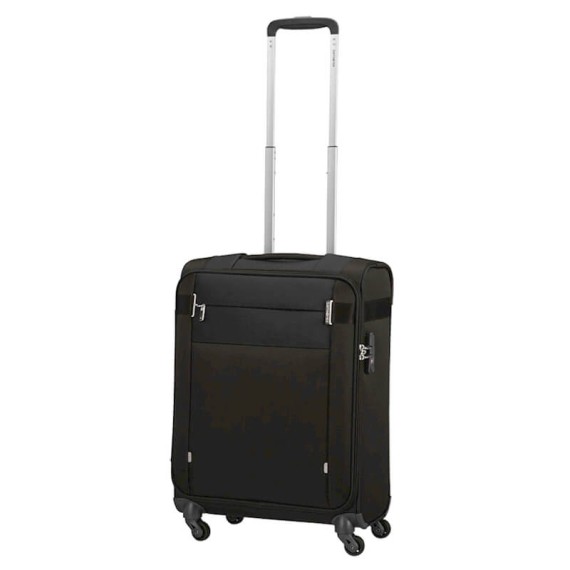 Samsonite Trolley Cabine 55x40cm 4R Spinner CITYBEAT Preto | Ref. 92KA700309