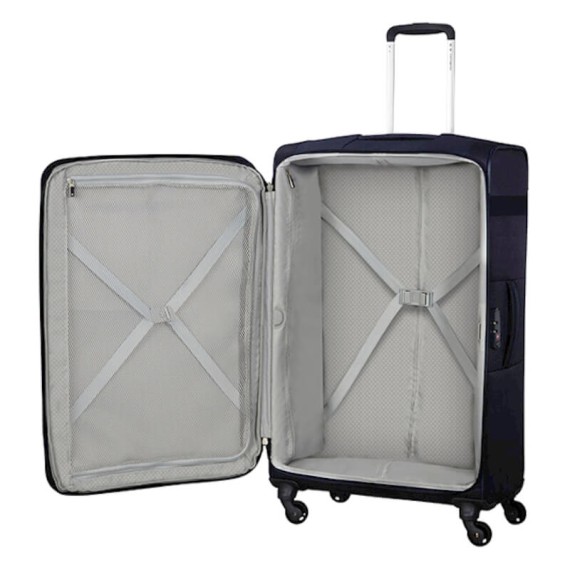 Samsonite Mala/Trolley Grande 78cm 4R Spinner EXP CITYBEAT Azul | Ref. 92KA700501