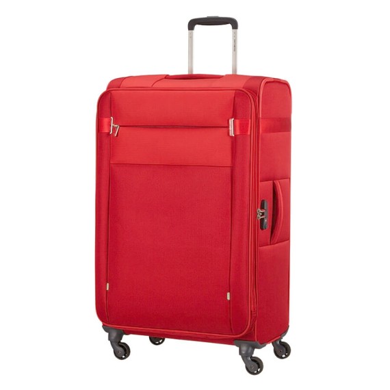 Samsonite Mala Trolley Grande 78cm 4R Spinner EXP CITYBEAT Vermelho | Ref. 92KA700500