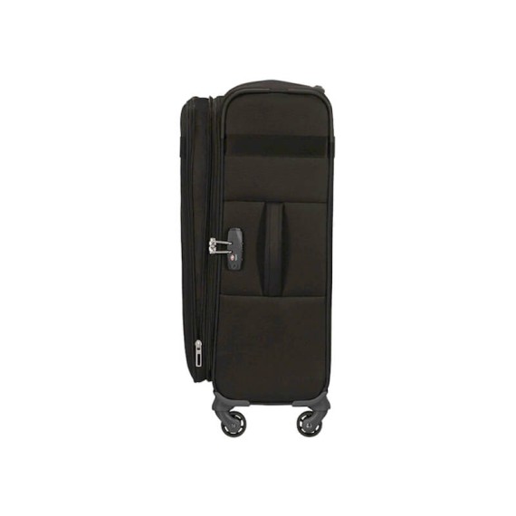 Samsonite Trolley Médio 66cm 4R Spinner EXP CITYBEAT Preto | Ref. 92KA700409