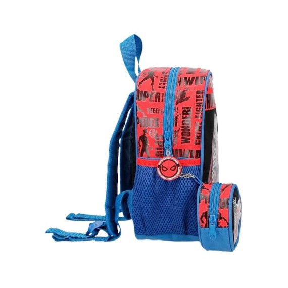 Mochila Pré-Escolar 25cm Spiderman GREAT POWER Multicolor | Ref. 186.4452021