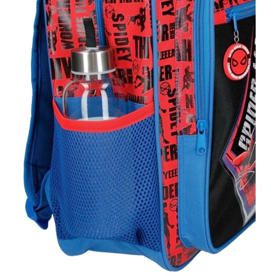 Mochila Pré-Escolar 25cm Spiderman GREAT POWER Multicolor | Ref. 186.4452021