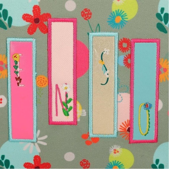 Mochila Escolar Adapt. 38cm c/ Carro Enso NATURE Rosa | Ref. 186.92822T2