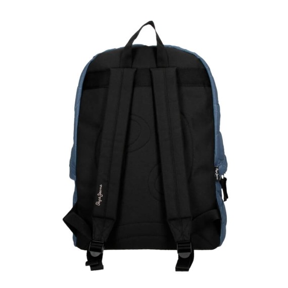 Mochila Escolar 44cm Pepe Jeans ORSON Azul Escuro | Ref. 186.6362322