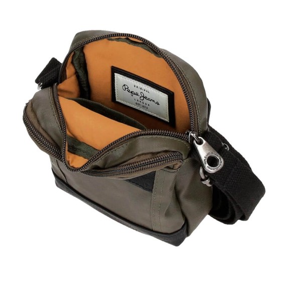 Bolsa de Tiracolo Pequena 2C Pepe Jeans PAXTON Khaki | Ref. 186.7835122