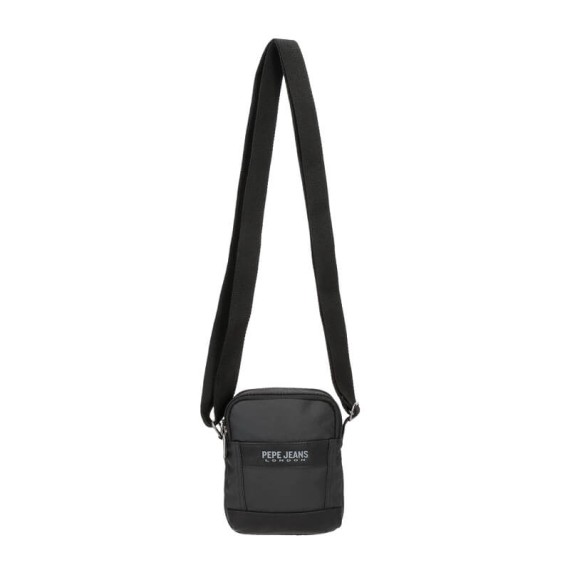 Bolsa de Tiracolo Pequena 2C Pepe Jeans PAXTON Preta | Ref. 186.7835121