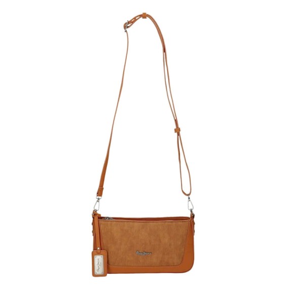 Bolsa de Tiracolo 2 Alças Pepe Jeans AURE Castanha | Ref. 186.7745122