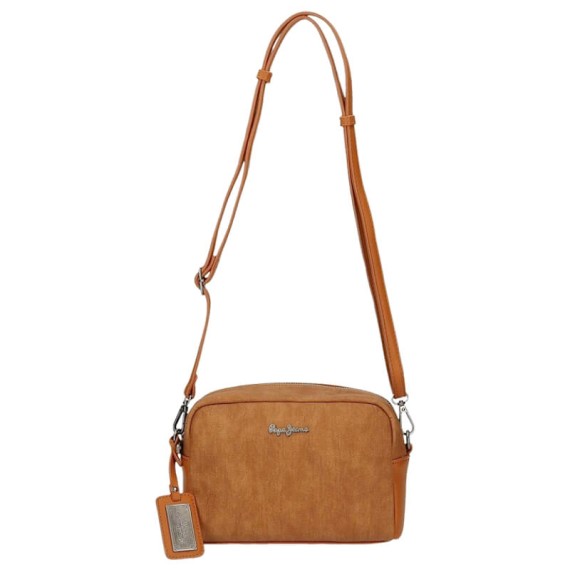 Mala de Ombro 2 Alças Pepe Jeans AURE Castanha | Ref. 186.7745222