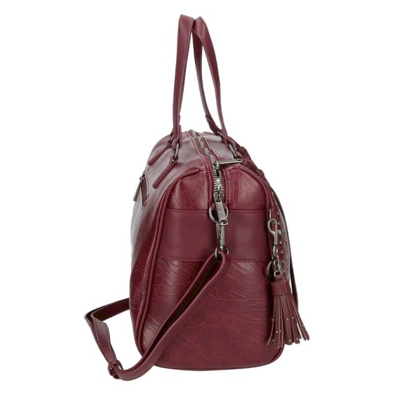 Mala de Ombro para Senhora Pepe Jeans CHIC Bordô | Ref. 186.7767122