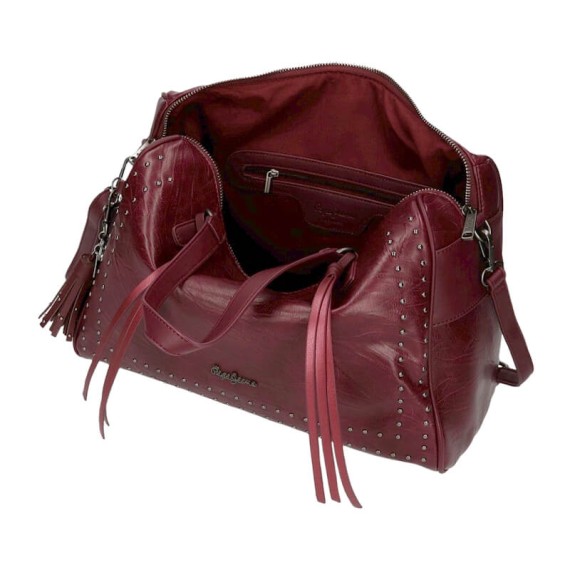 Mala de Ombro para Senhora Pepe Jeans CHIC Bordô | Ref. 186.7767122