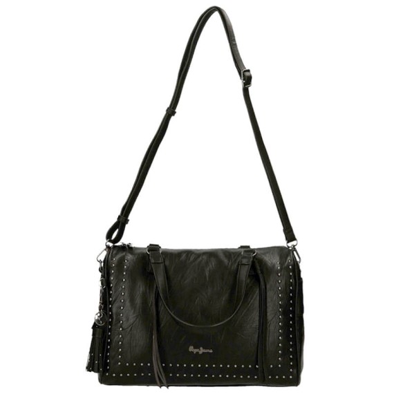 Mala de Ombro para Senhora Pepe Jeans CHIC Preta | Ref. 186.7767121
