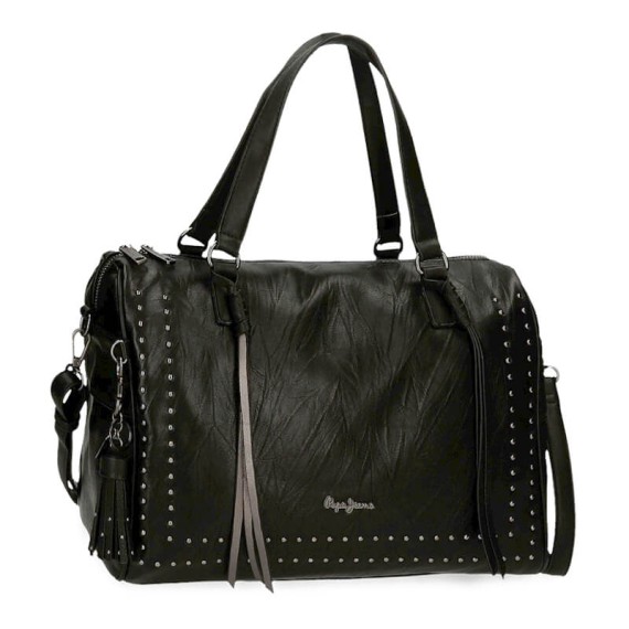 Mala de Ombro para Senhora Pepe Jeans CHIC Preta | Ref. 186.7767121