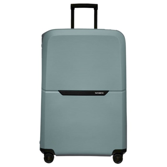 Samsonite Mala de Viagem / Trolley Gigante 81cm 4 Rodas MAGNUM ECO Azul Claro | Ref. 92KH200411