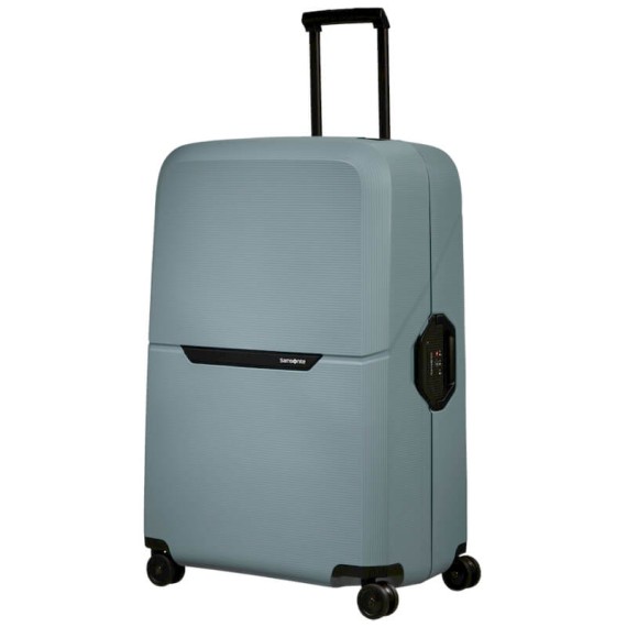 Samsonite Mala de Viagem / Trolley Gigante 81cm 4 Rodas MAGNUM ECO Azul Claro | Ref. 92KH200411