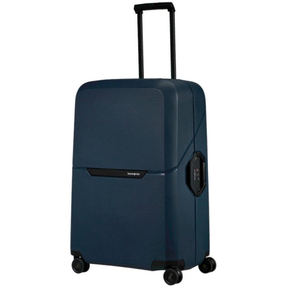 Samsonite Mala de Viagm / Trolley Grande 75cm 4 Rodas MAGNUM ECO Azul Escuro | Ref. 92KH200301