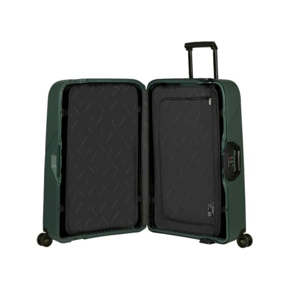 SAMSONITE Mala de Viagem / Trolley Grande 75cm 4 Rodas Magnum ECO Verde | Ref. 92KH200324