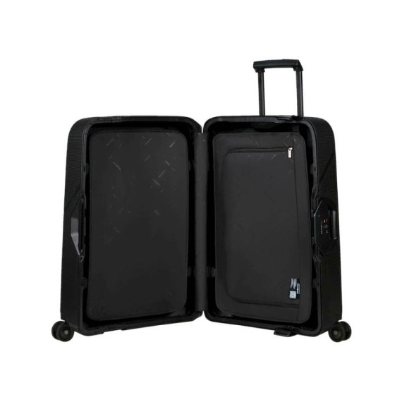 Samsonite Mala de Viagem / Trolley Médio 69cm 4 Rodas MAGNUM ECO Grafite | Ref. 92KH200218