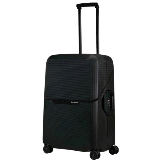 Samsonite Mala de Viagem / Trolley Médio 69cm 4 Rodas MAGNUM ECO Grafite | Ref. 92KH200218