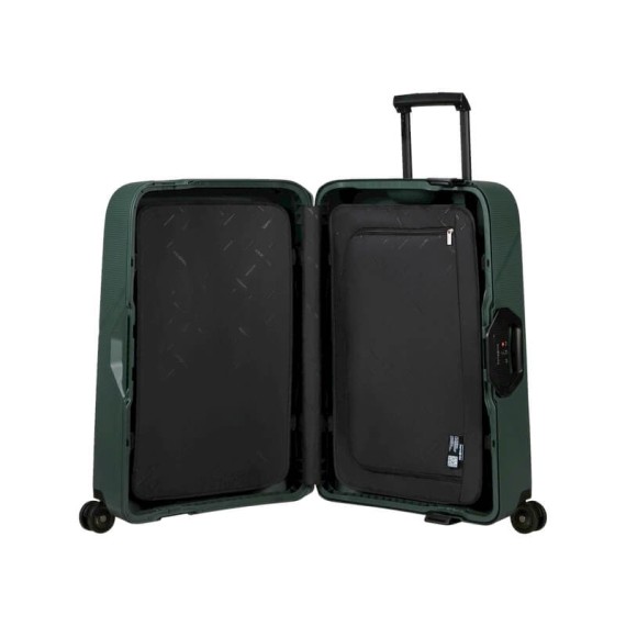 Samsonite Mala de Viagem /Trolley Médio 69cm 4 Rodas MAGNUM ECO Verde | Ref. 92KH200224 Samsonite Mala de Viagem /Trolley Médio 69cm 4 Rodas MAGNUM ECO Verde | Ref. 92KH200224