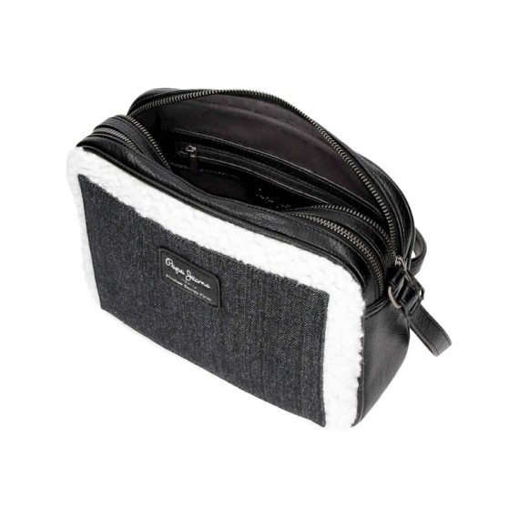 Bolsa de Tiracolo 2C. PEPE JEANS Dana Preta | Ref. 186.7825321