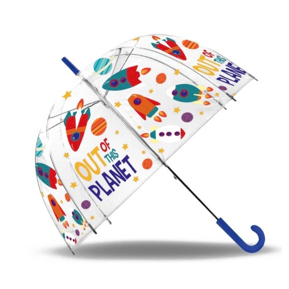 Guarda-Chuva Infantil Cuatrogotas Manual 45/8 69cm. Planetas | Ref. 319.KL10257