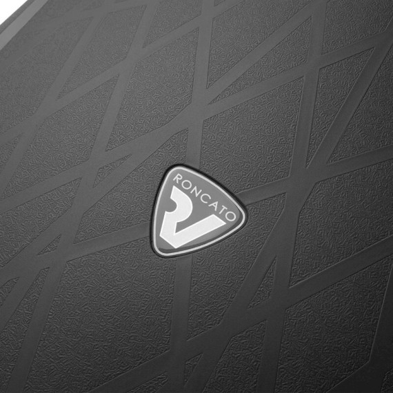 Roncato Mala de Viagem / Trolley Médio 68cm 4 Rodas LIGHT Preta | Ref. 99.50071201