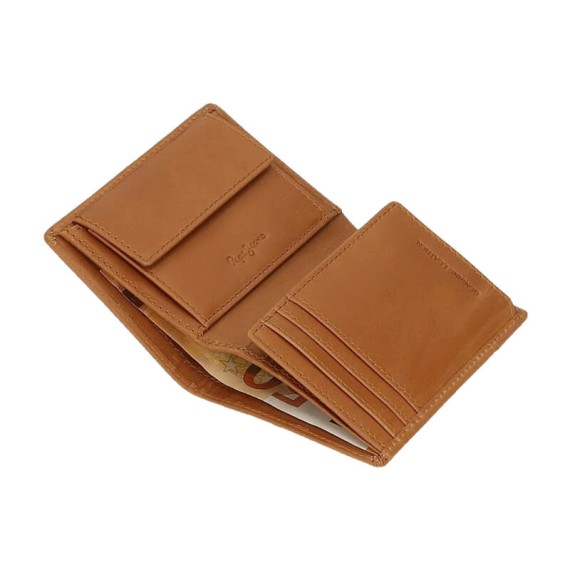Carteira Vertical c/ Porta Moedas Pepe Jeans DANDY Camel | Ref. 186.7932023