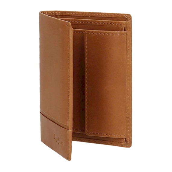 Carteira Vertical c/ Porta Moedas Pepe Jeans DANDY Camel | Ref. 186.7932023