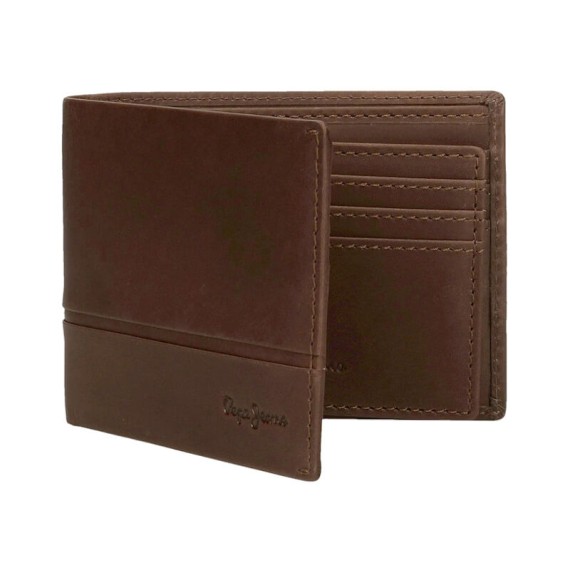 Carteira de Homem c/ Porta Cartões Pepe Jeans DANDY Castanha | Ref. 186.7934022