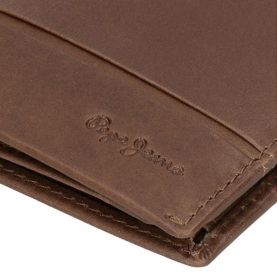 Carteira de Homem c/ Porta Cartões Pepe Jeans DANDY Castanha | Ref. 186.7934022