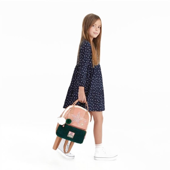 Mochila Pré-escolar 28cm. Enso SHINE STARS Rosa | Ref. 186.9182121