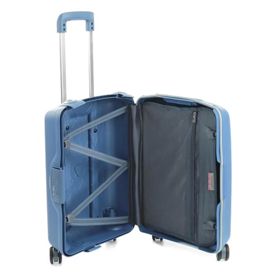 Roncato Mala de Cabine / Trolley 55cm 4 Rodas LIGHT Azul Celeste | Ref. 99.50071433