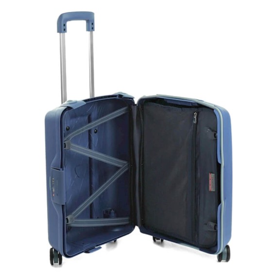 Roncato Mala de Cabine/ Trolley 55cm 4 Rodas LIGHT Azul Escuro | Ref. 99.50071483