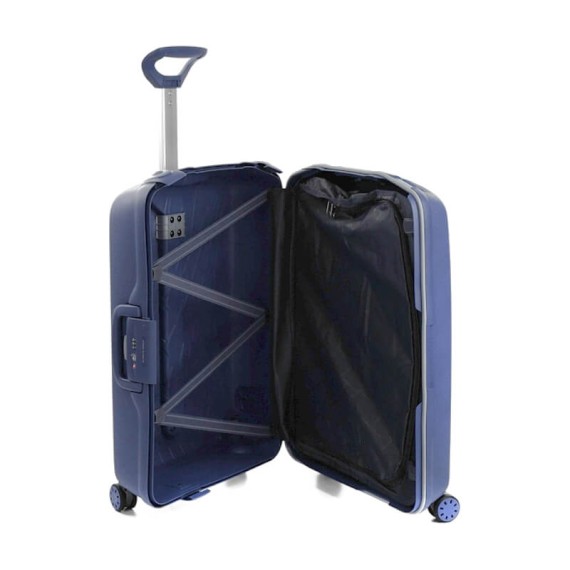 Roncato Mala de Viagem / Trolley Médio 68cm 4 Rodas LIGHT Azul Escuro | Ref. 99.50071283
