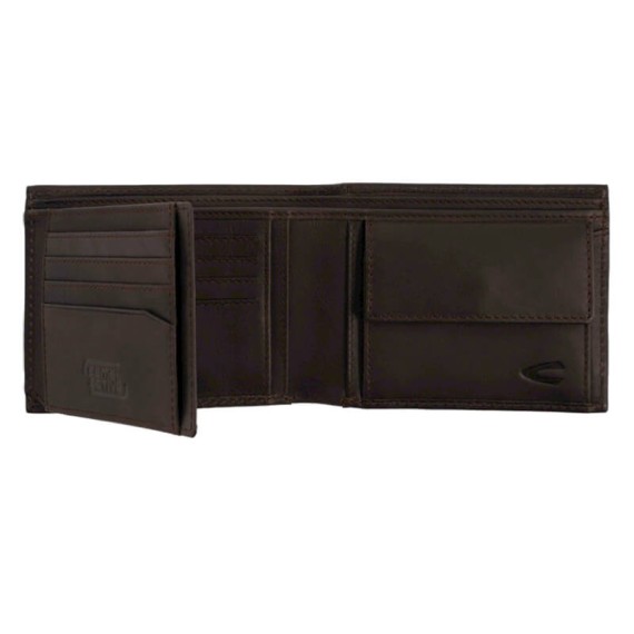 Camel Active Carteira Porta-Notas com Porta Moedas THAI Castanha | Ref. 9127870329