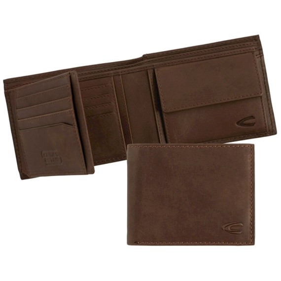 Camel Active Carteira com Porta Moedas THAI Conhaque | Ref. 9127870322