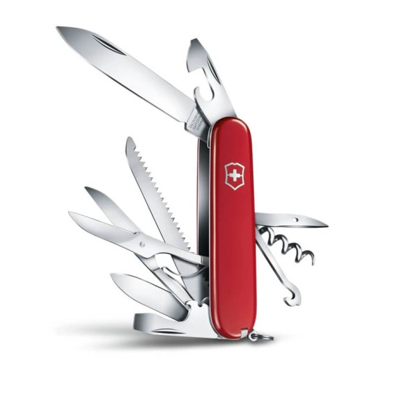 Canivete 91mm VICTORINOX Huntsman Vermelho | Ref. 320.13713 Canivete 91mm VICTORINOX Huntsman Vermelho | Ref. 320.13713