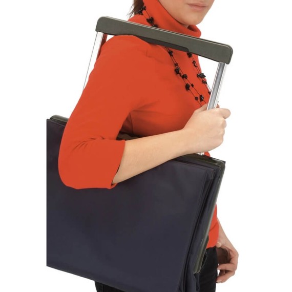 Rolser Carro de Compras PLEGAMATIC Desmontável 2R 40L Liso Bassi | Ref. 253.040063