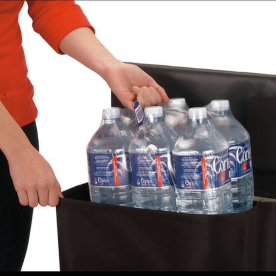 Rolser Carro de Compras PLEGAMATIC Desmontável 2R 40L Liso Bassi | Ref. 253.040063